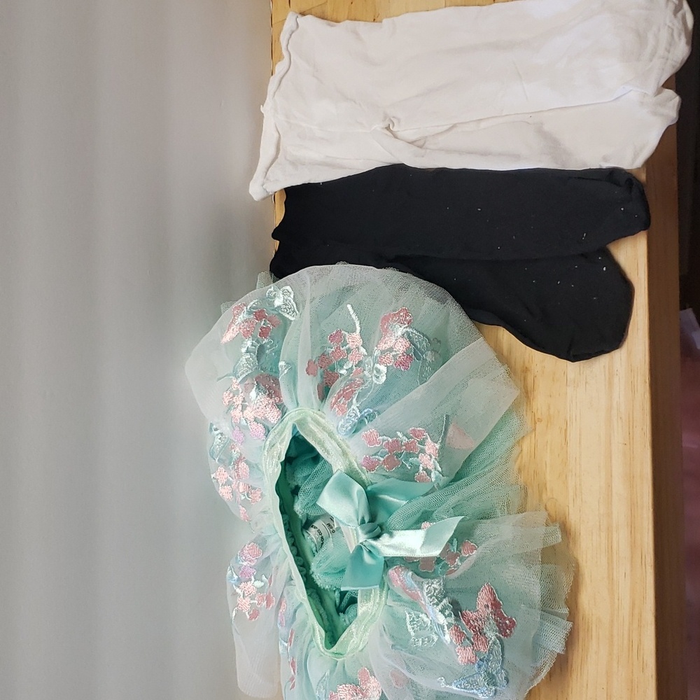 Baby tutu & tights lot, 0-12 months, baby bundle
